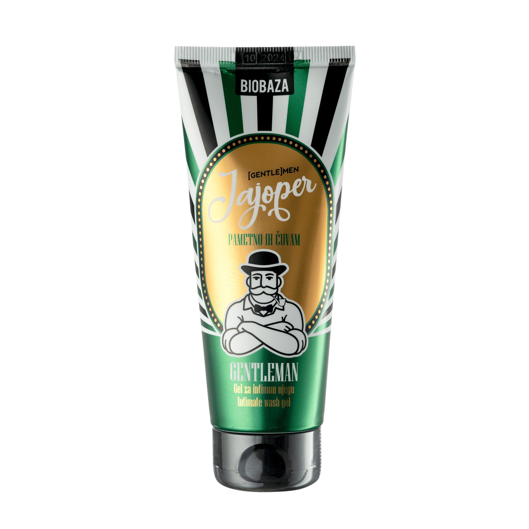 Biobaza Intimreinigungsmittel Intimwaschgeld Jajoper Gentleman mit klassisch-maskuliner Note