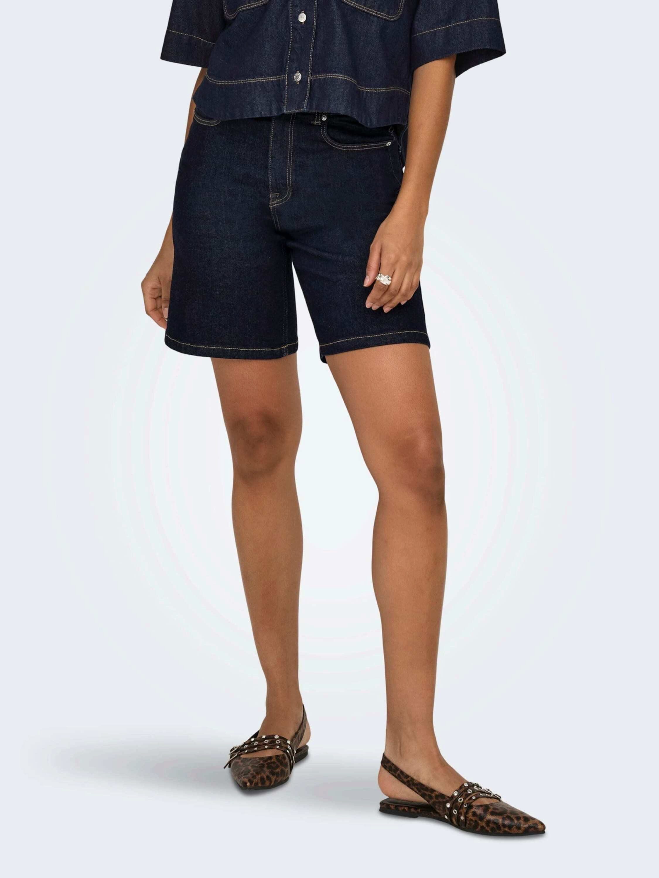 ONLY Jeansshorts ONLMADISON BLUSH (1-tlg) Plain/ohne Details