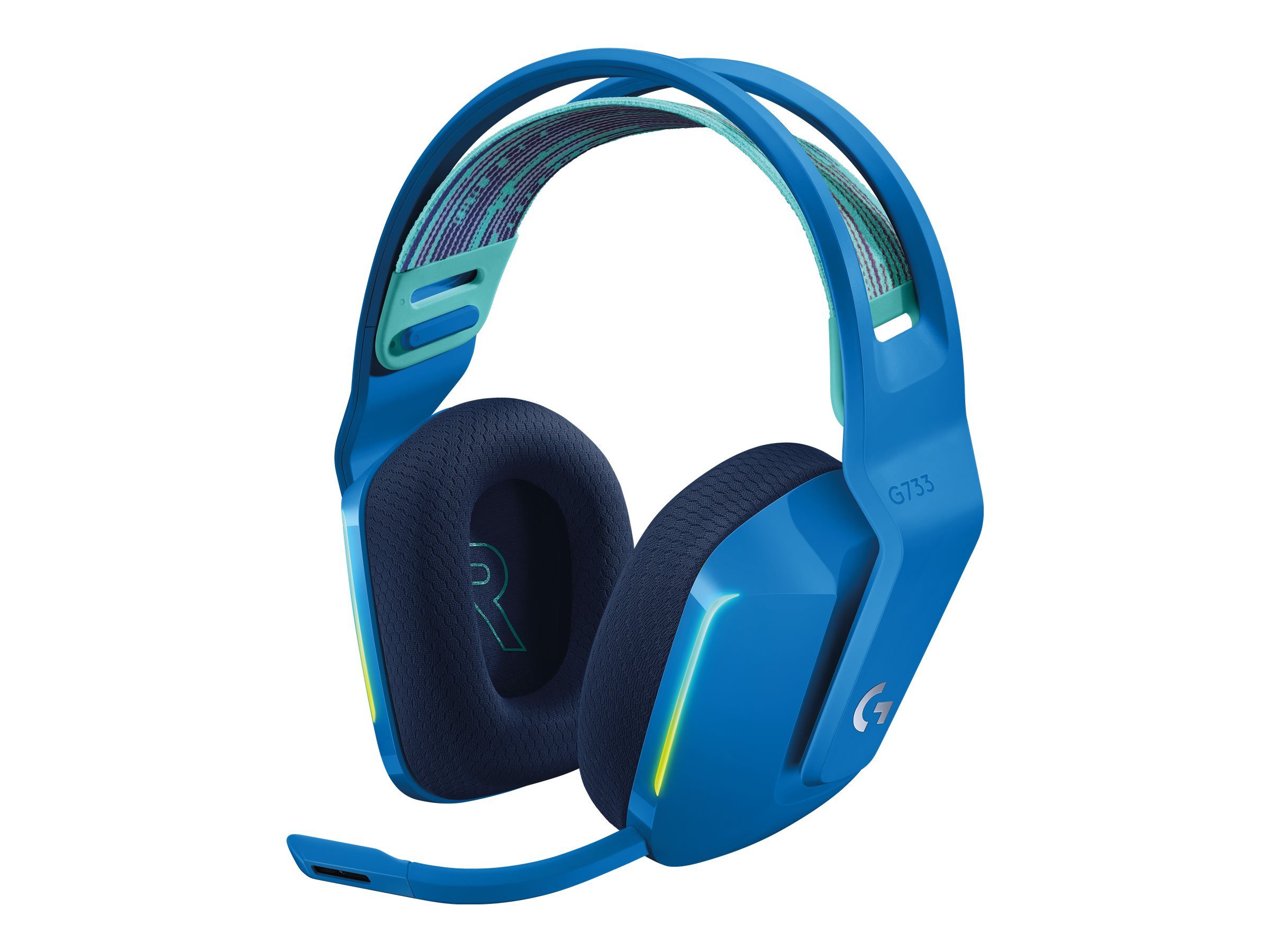 Logitech LOGITECH G733 LIGHTSPEED WL bu, 981-000943 Headset