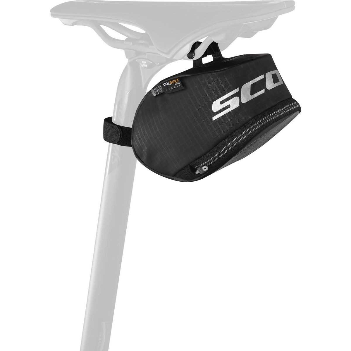 Scott Fahrradtasche Saddle Bag Hilite 600 (clip), Vielseitige, wasserdichte Satteltasche mit universeller Passform und