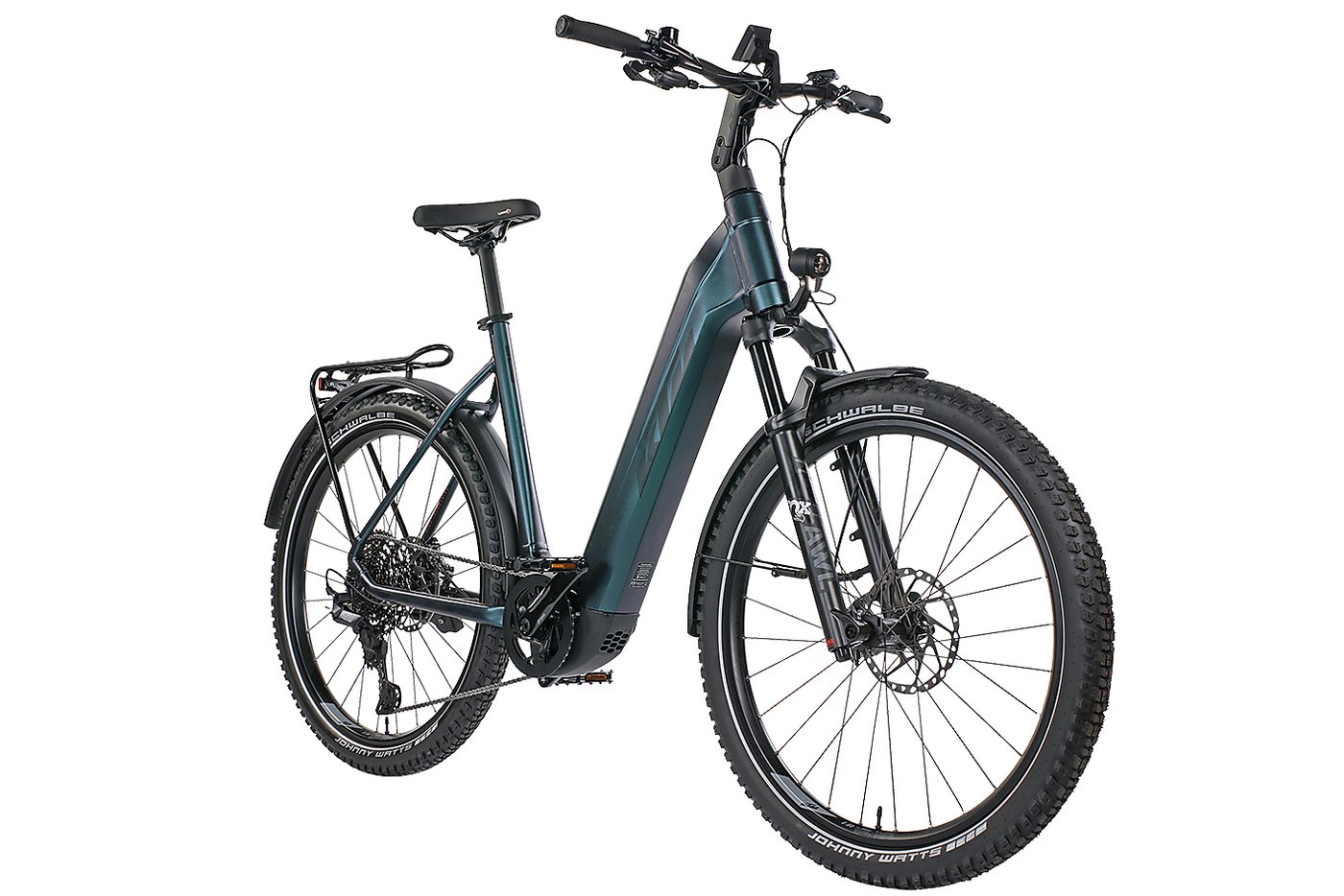 Thumbnail - KTM E-Bike KTM Macina Aera 771 LFC 750 Wh Damen grün 2025, 11 Gang Shimano Deore XT M8130-11 LG shadow+, Kettenschaltung...