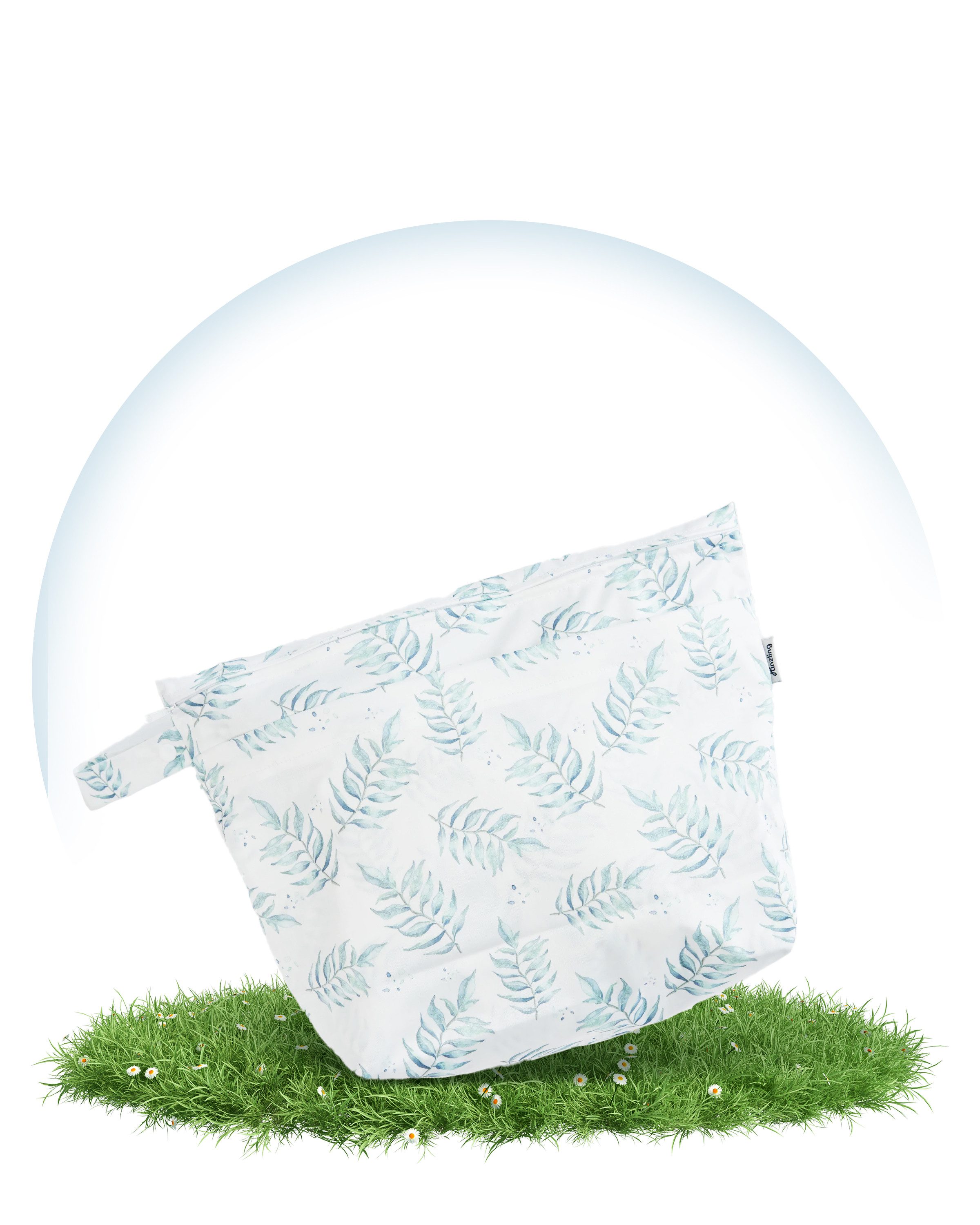 Hinzling Windeltasche Wetbag Duo – 2 in 1 Nasstasche für saubere und dreckige Stoffwindeln