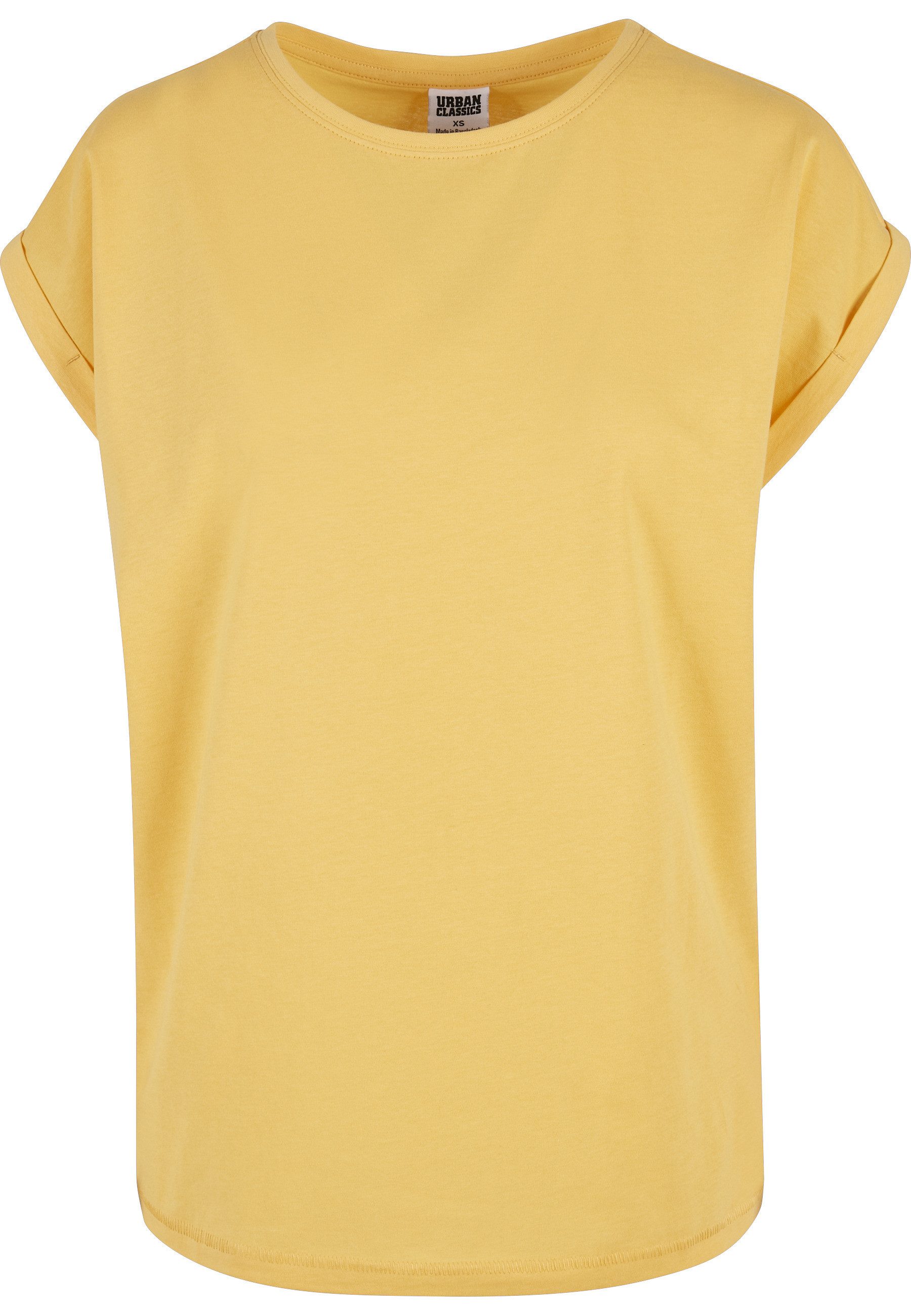 URBAN CLASSICS Kurzarmshirt Urban Classics Damen Ladies Extended Shoulder Tee (1-tlg)