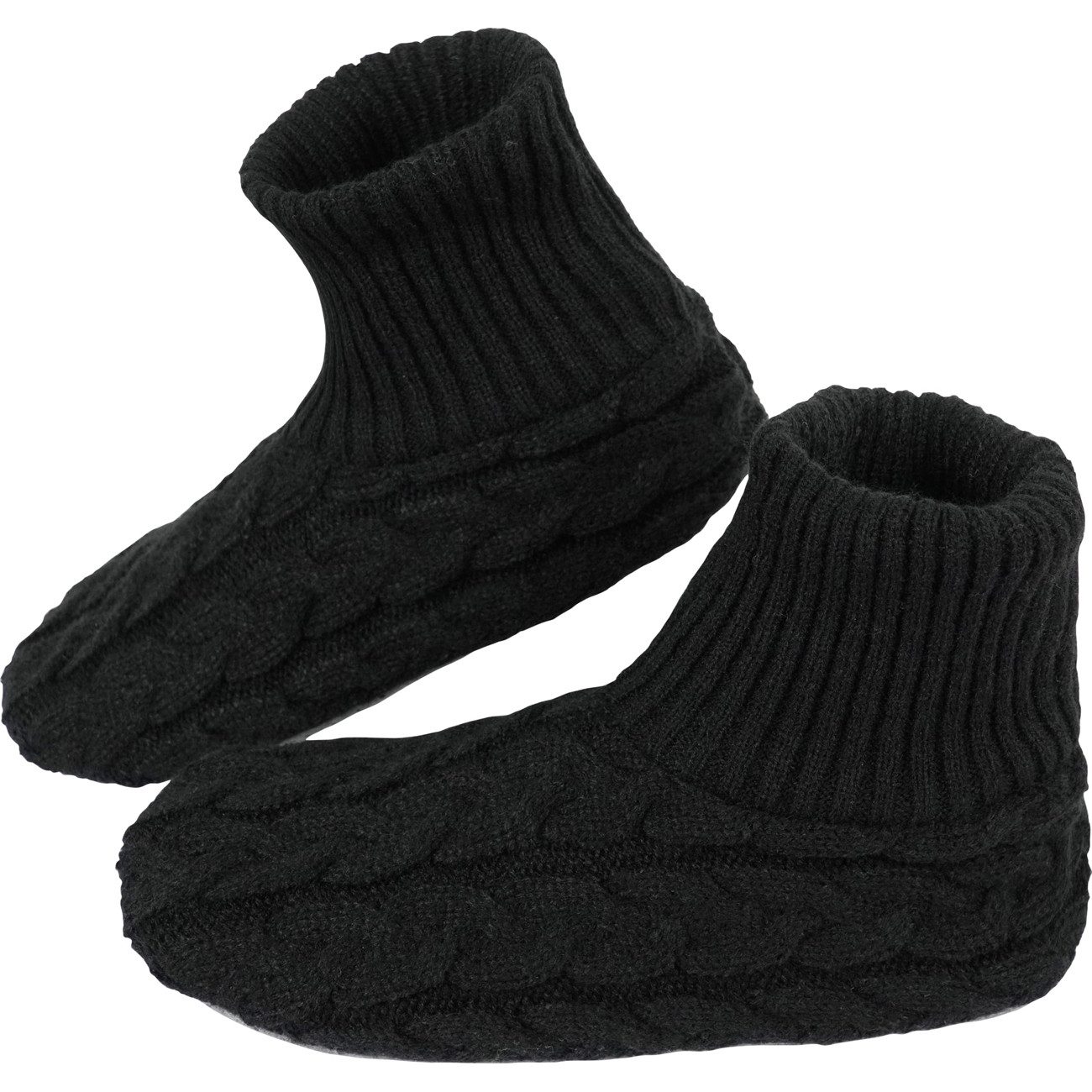Coonoor Haussocken Flauschige Hausschuh-Socken für Damen rutschfeste Socken (1-Paar) weich und komfortabel, Hausschuhsocken mit weicher Sohle