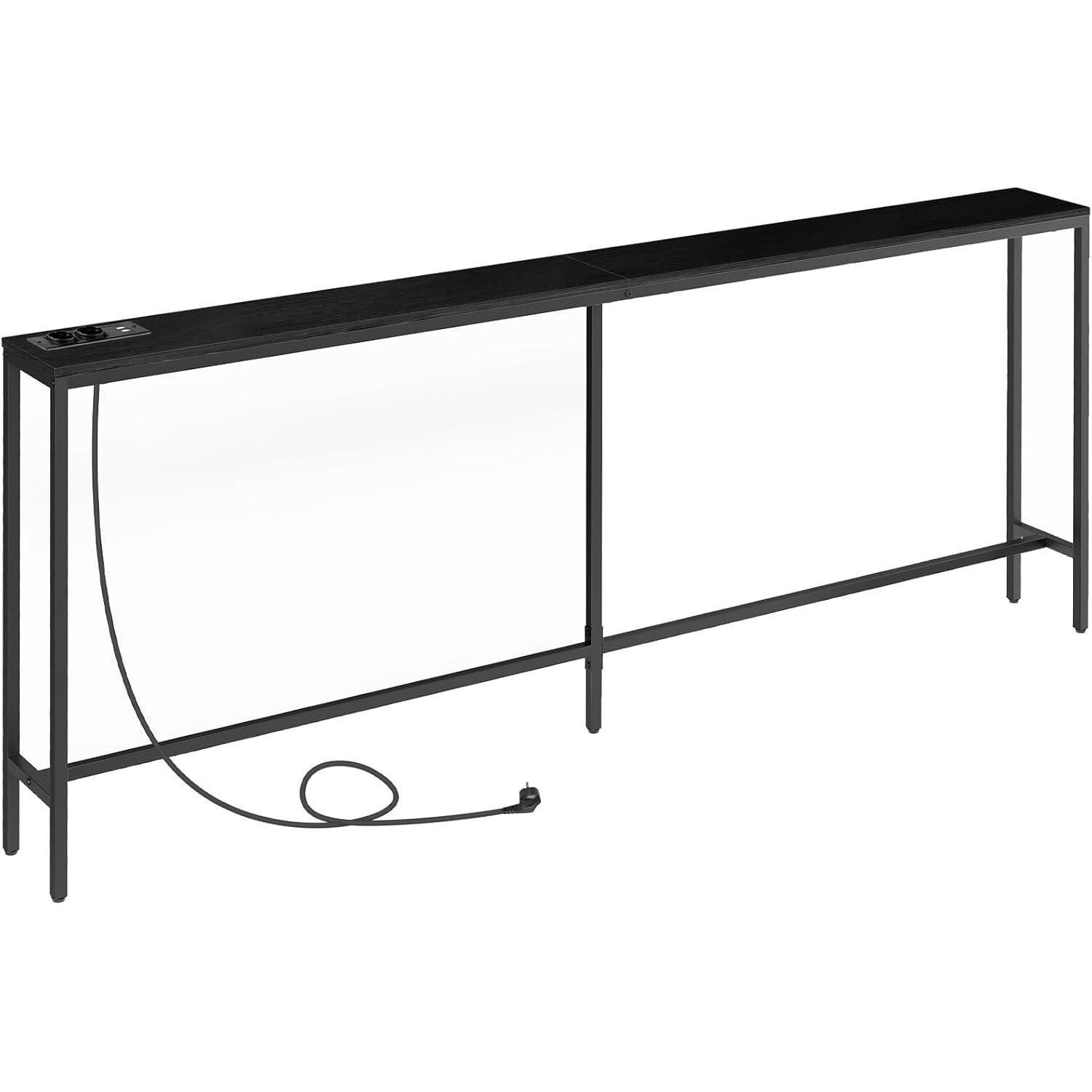 LuxusKollektion Konsolentisch Konsolentisch mit Ladestation USB-Anschlüssen günstig online kaufen