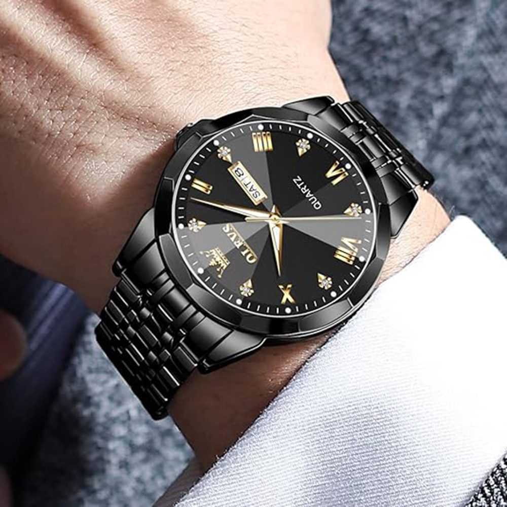 ibettertec Quarzuhr Quarzuhr Multifunktionsuhr Armbanduhr, Chronograph günstig online kaufen
