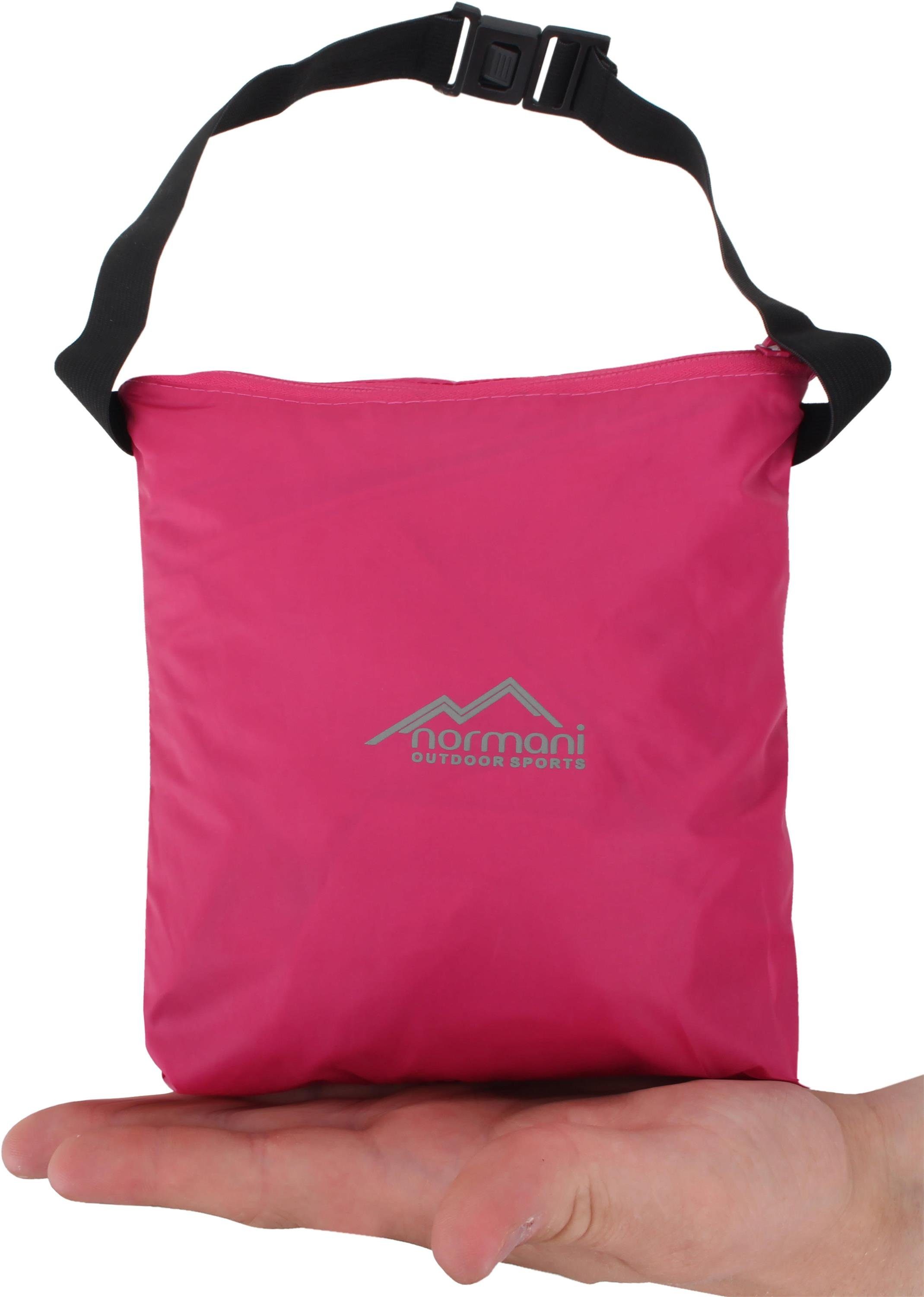 normani Regenponcho Unisex Regenponcho wasserdicht Cherrapunji mit Kapuze - 12000 mm Wassersäule - 3M™-Reflektor – Bild 4 von 5