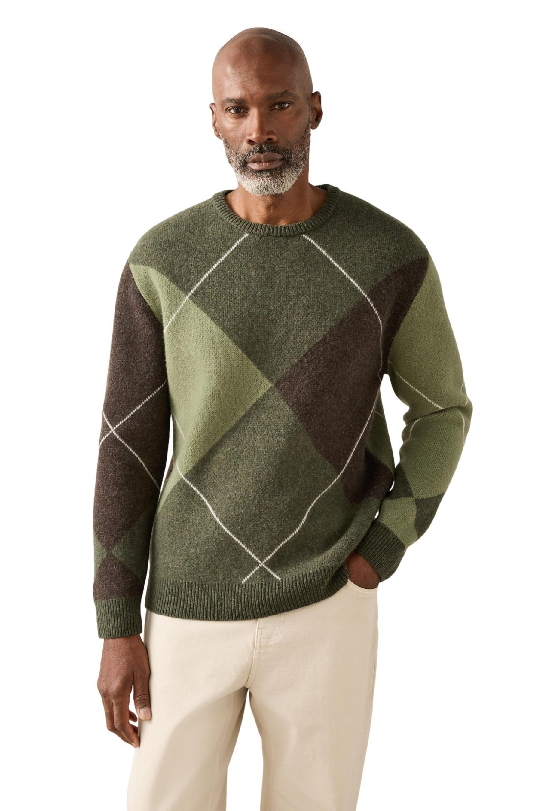 Rundhalspullover Regular Fit Strickpullover aus Merinowolle