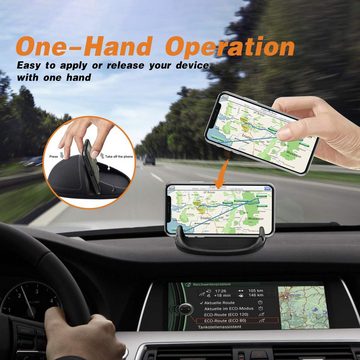 HYTIREBY Handyhalter fürs Auto,Handyhalterung Auto Smartphone Armaturenbrett Handy-Halterung, (für Auto rutschfeste Armaturenbrett Geräte)