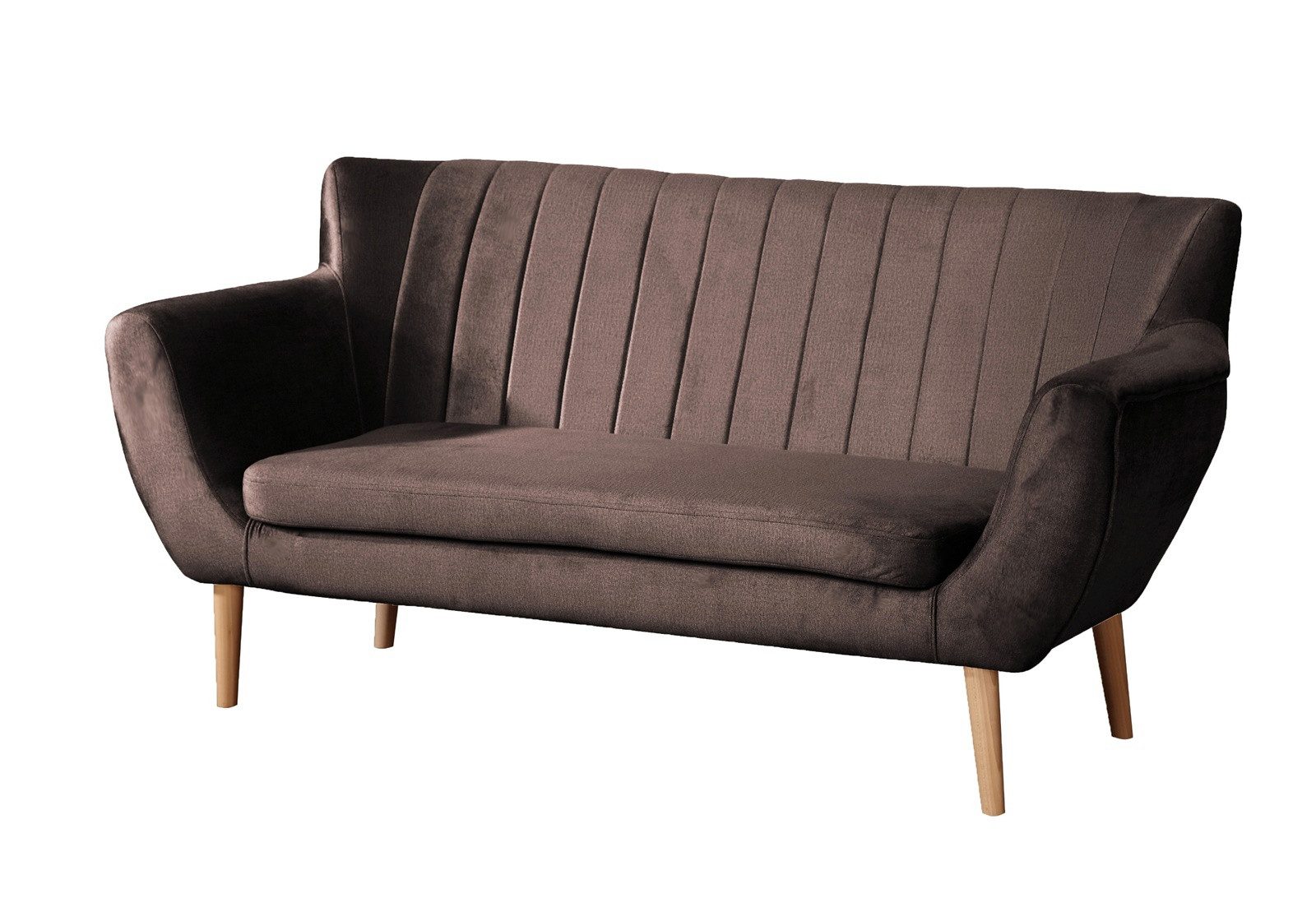 Compleo 2-Sitzer Sofa mit hohen Beinen, günstig online kaufen