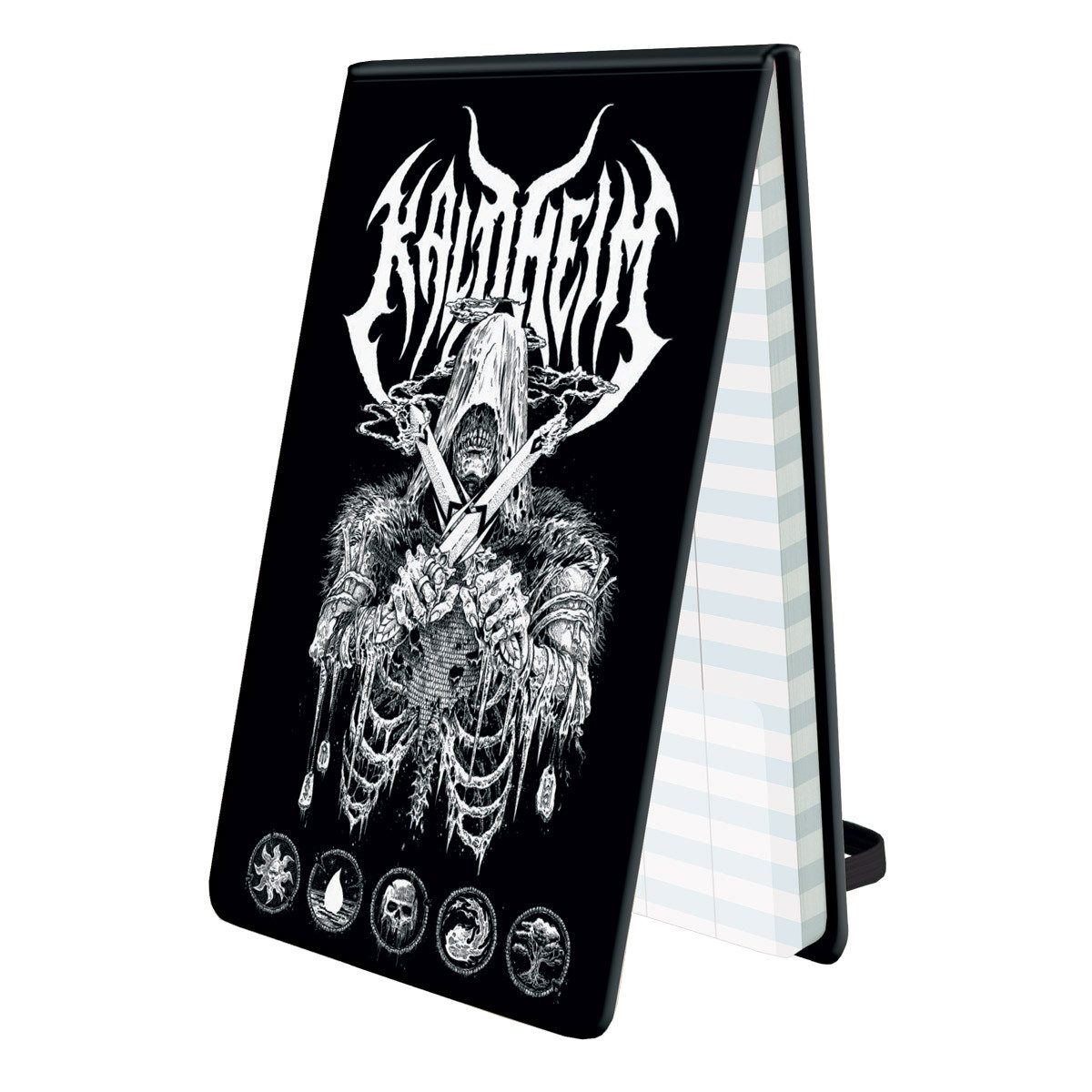 UltraPRO Sammelkarte Spiral Life Pad - Kaldheim Life Pad feat. Metal Alt Art
