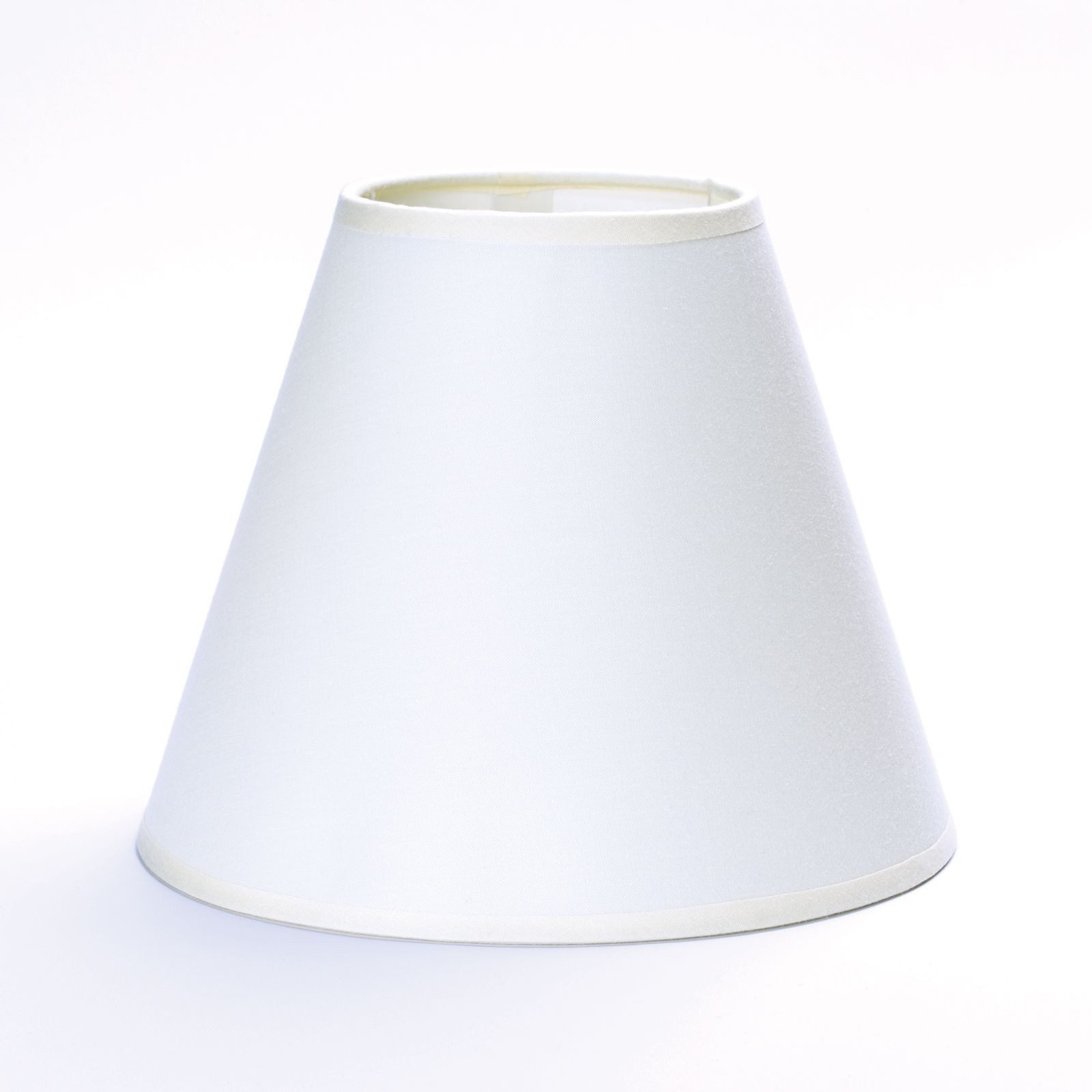 Orion Leuchten Lampenschirm Lampenschirm Weiß Stoff Ø 20 cm H 16 cm E27 Ersatzschirm