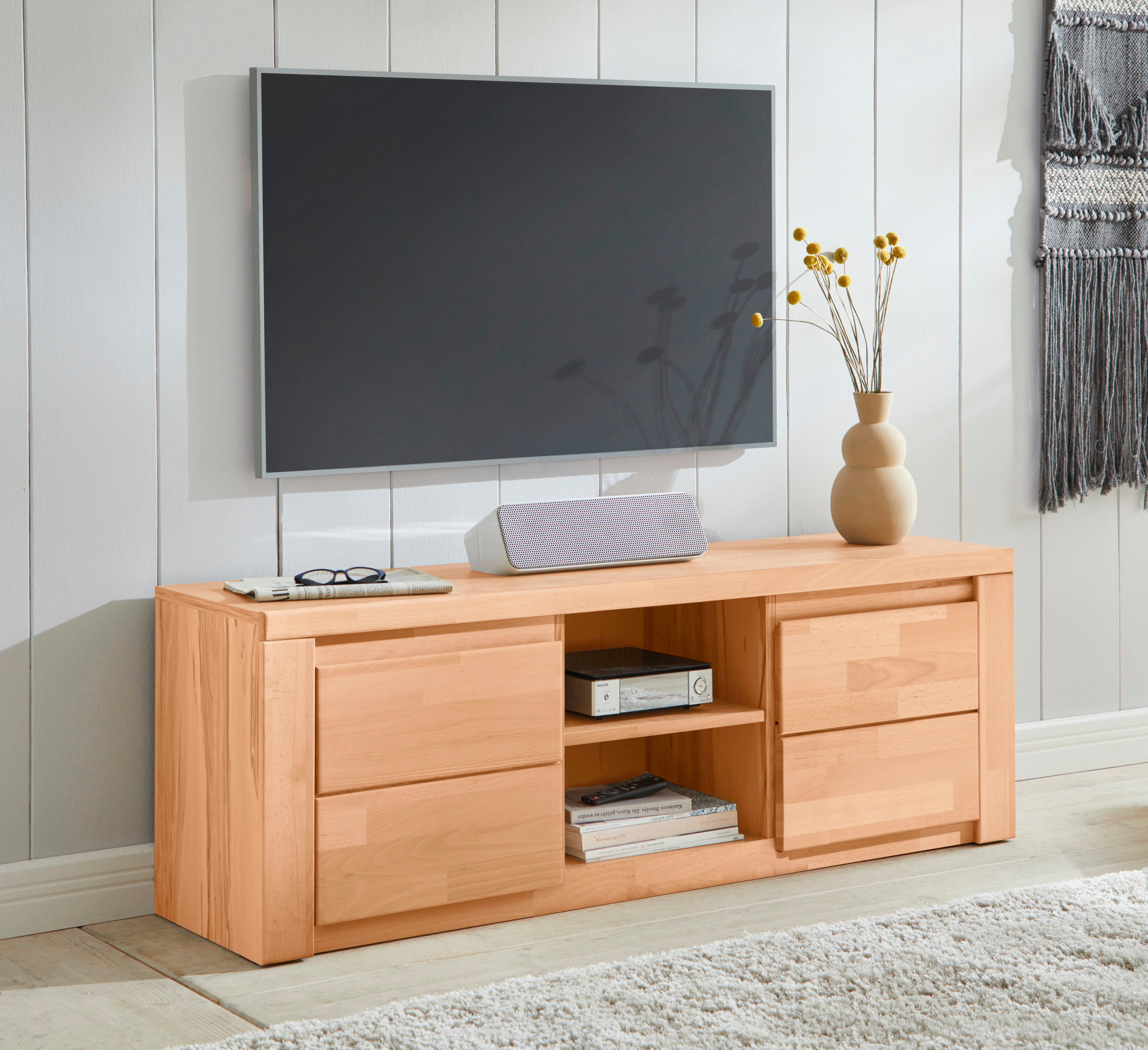 OTTO home Lowboard Burani, grifflose Optik