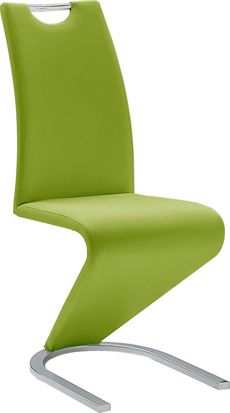 Kg belastbar 2er-, bis (Set, Stuhl Freischwinger furniture MCA 6er-Set, St), 120 2 4er-, lime Amado