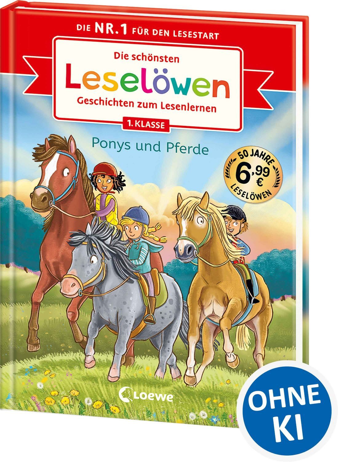 Die schönsten Leselöwen-Geschichten zum Lesenlernen - Ponys und Pferde / diverse