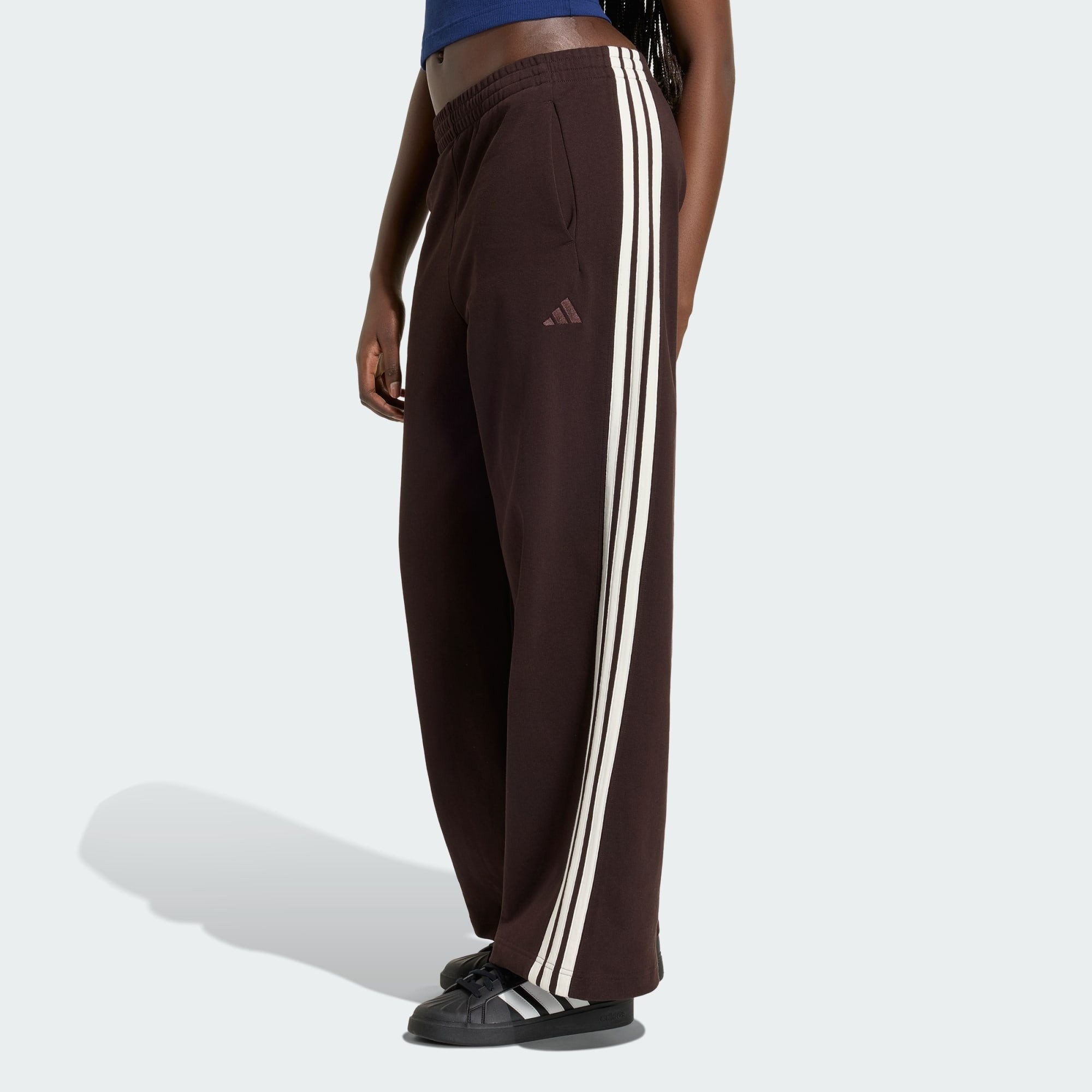 Jogginghose ADIDAS KIT 3-STREIFEN HOSE, WEIT GESCHNITTEN
