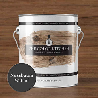 A.S. Création Holzschutzlasur Holzlasur Nussbaum seidenglänzend - 2,5l - The Color Kitchen