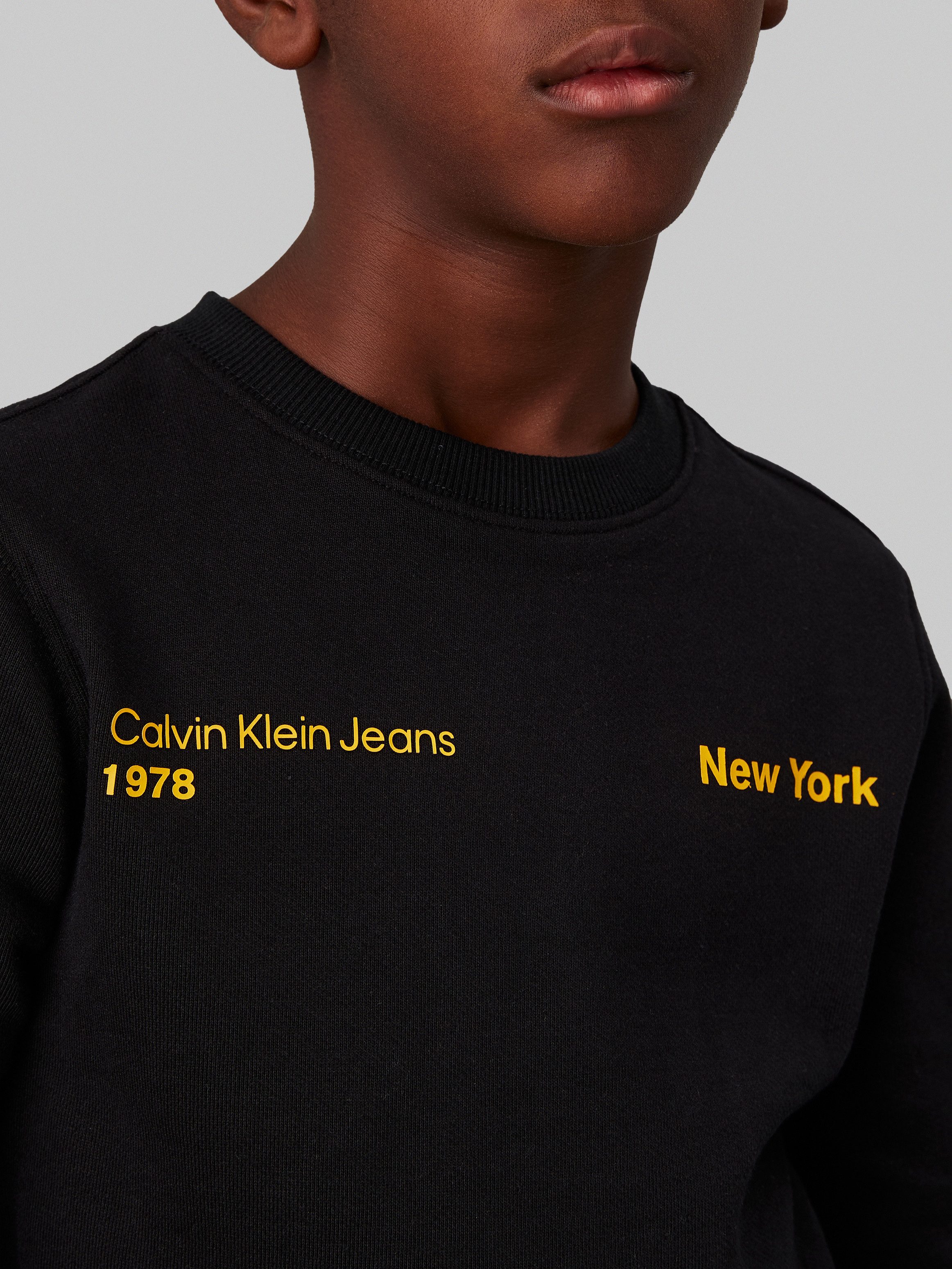 Calvin Klein Jeans Sweatshirt Terry Graphic günstig online kaufen