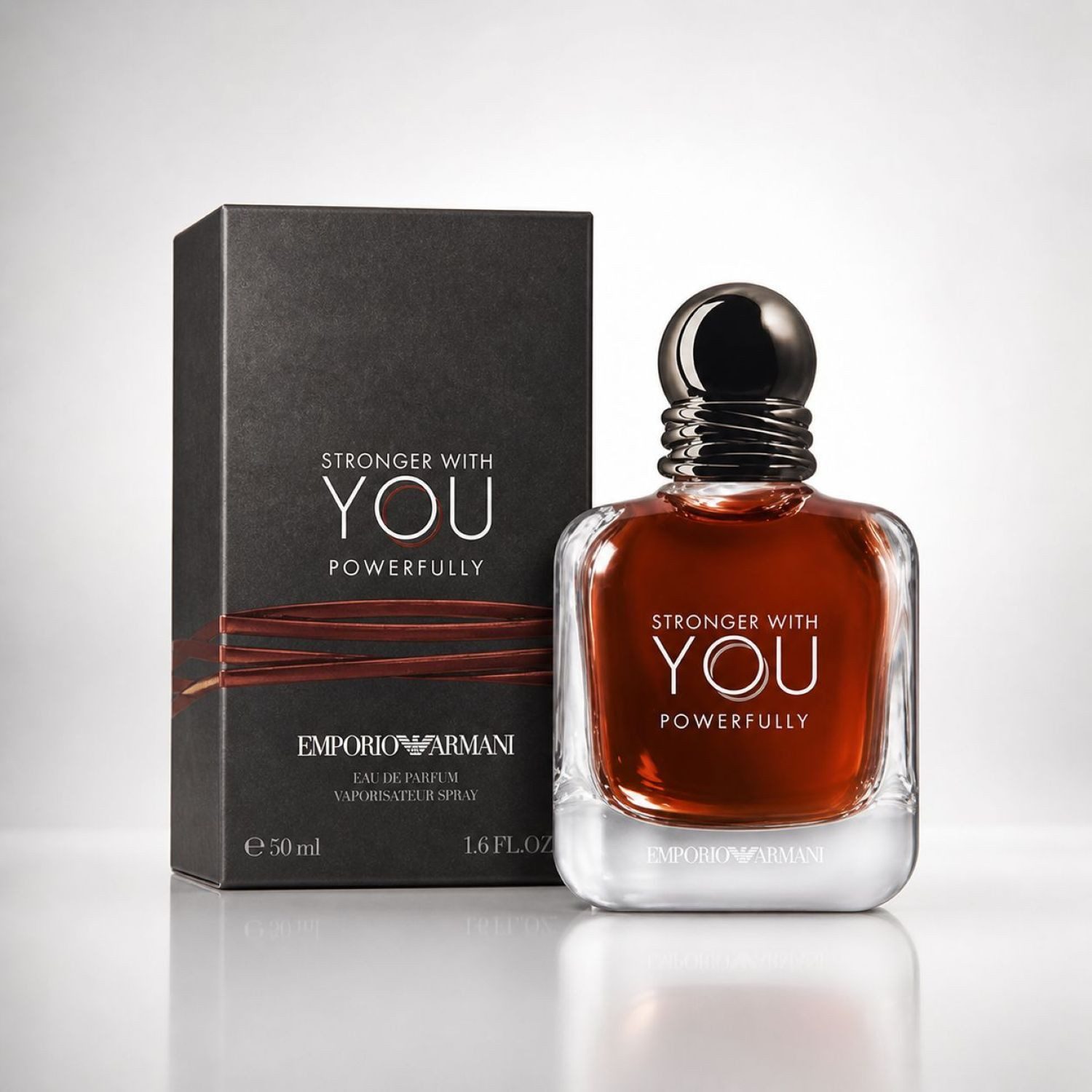 Giorgio Armani Eau de Parfum Emporio Armani Stronger with You Powerfully, Glasflakon,Männerduft