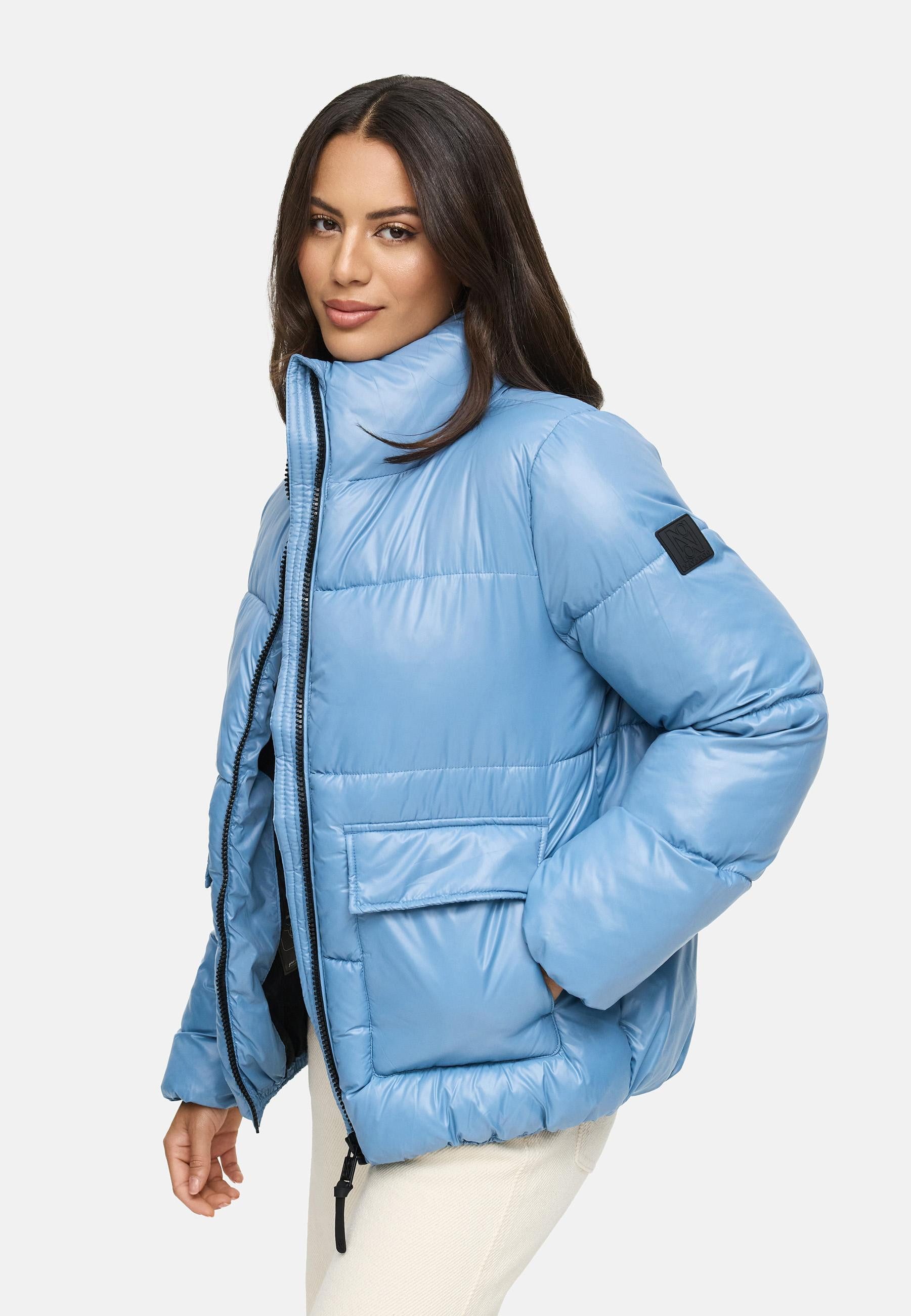 Navahoo Kurzjacke Eispracht 14 Kurze gesteppte Damen Winterjacke