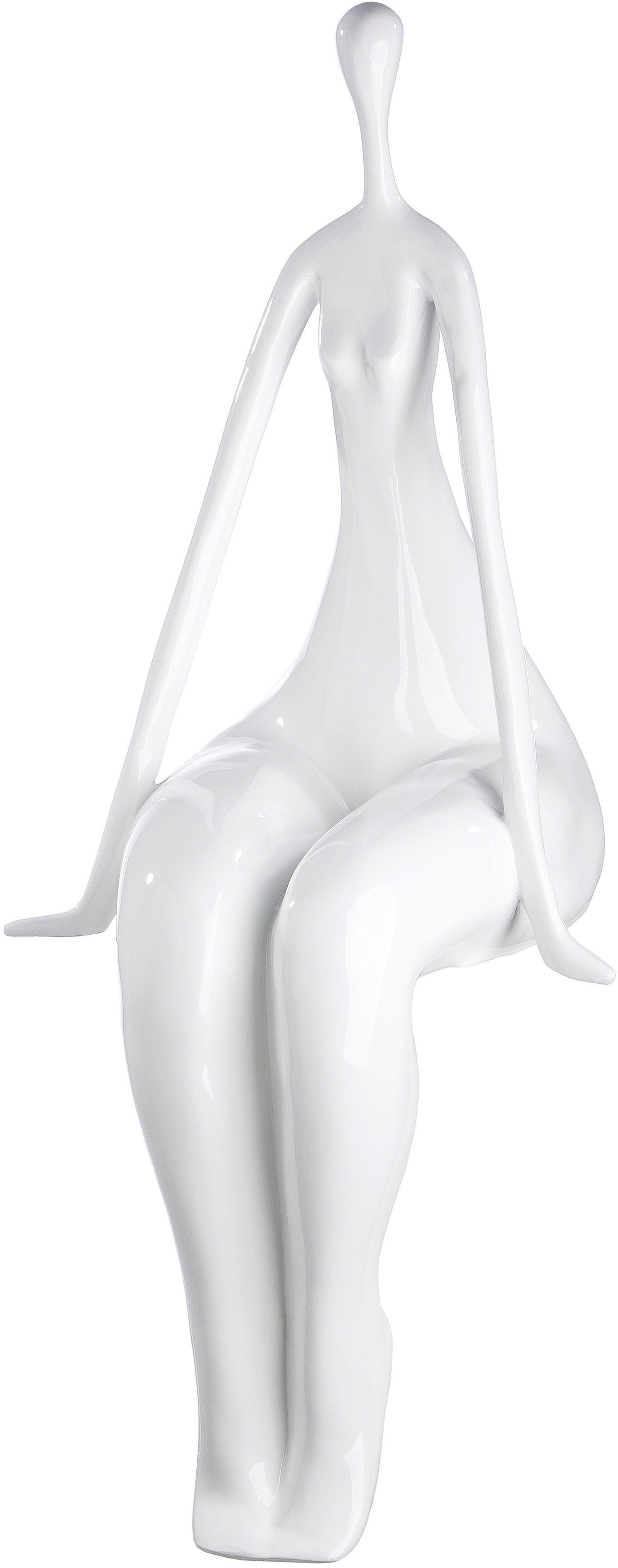 Casablanca by Gilde Dekofigur Skulptur Kantensitzer Lady (1 St)