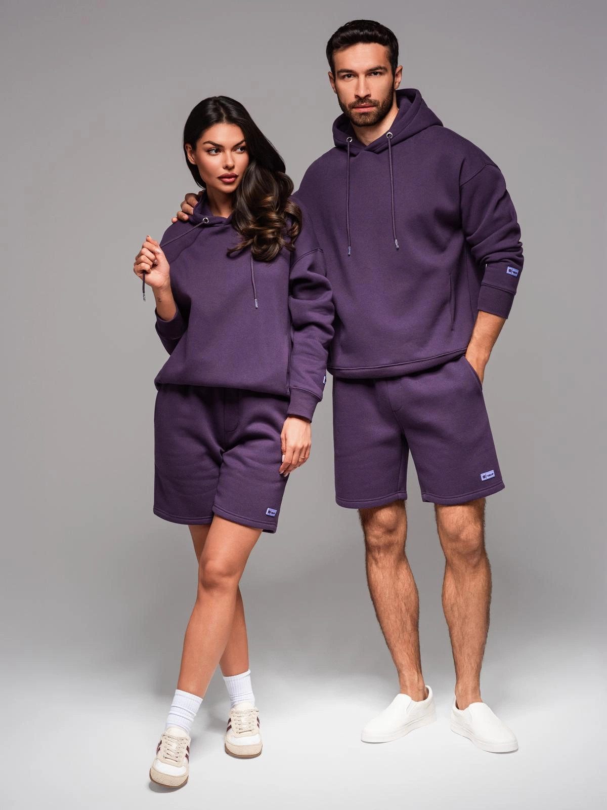OMBRE Sweatshorts Unisex-Sweatshorts mit Kordelzug in günstig online kaufen