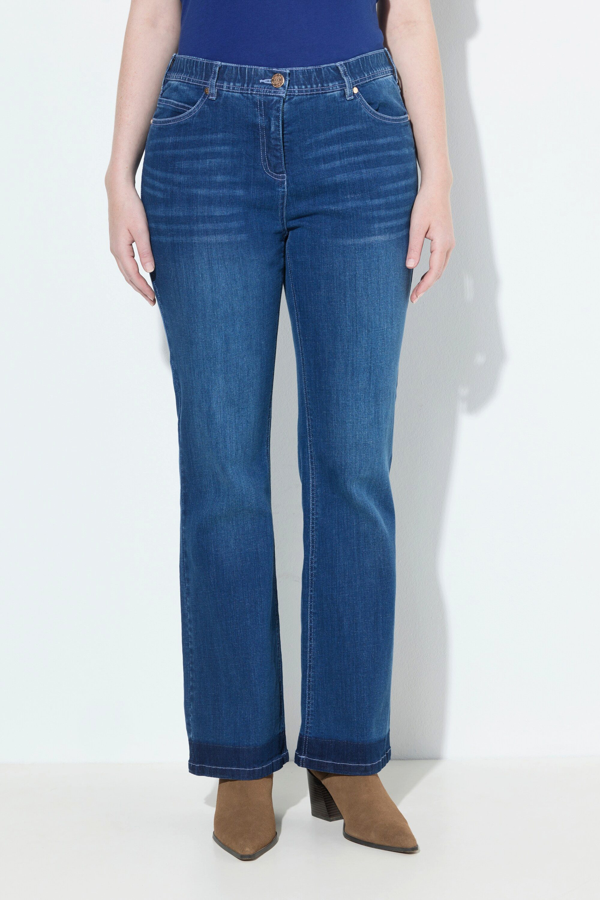 Ulla Popken Regular-fit-Jeans Bootcut-Jeans Sarah ausgestellt günstig online kaufen