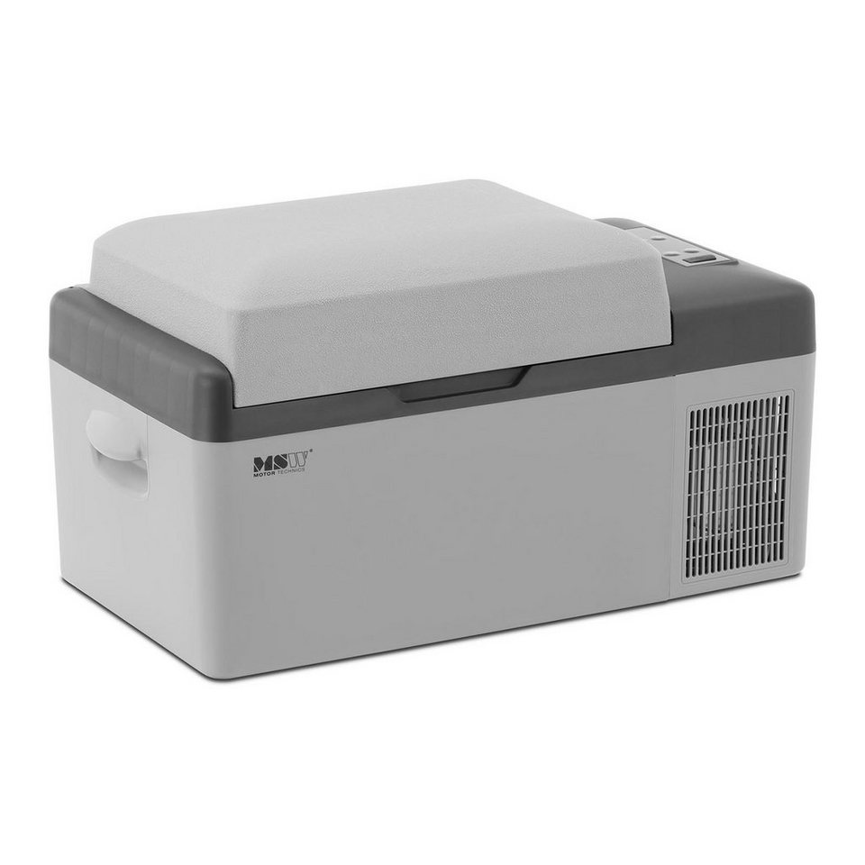MSW Elektrische Kühlbox Auto-Kühlschrank /gefrierschrank - 12/24V (DC)/100  - 240V (AC) - 20L