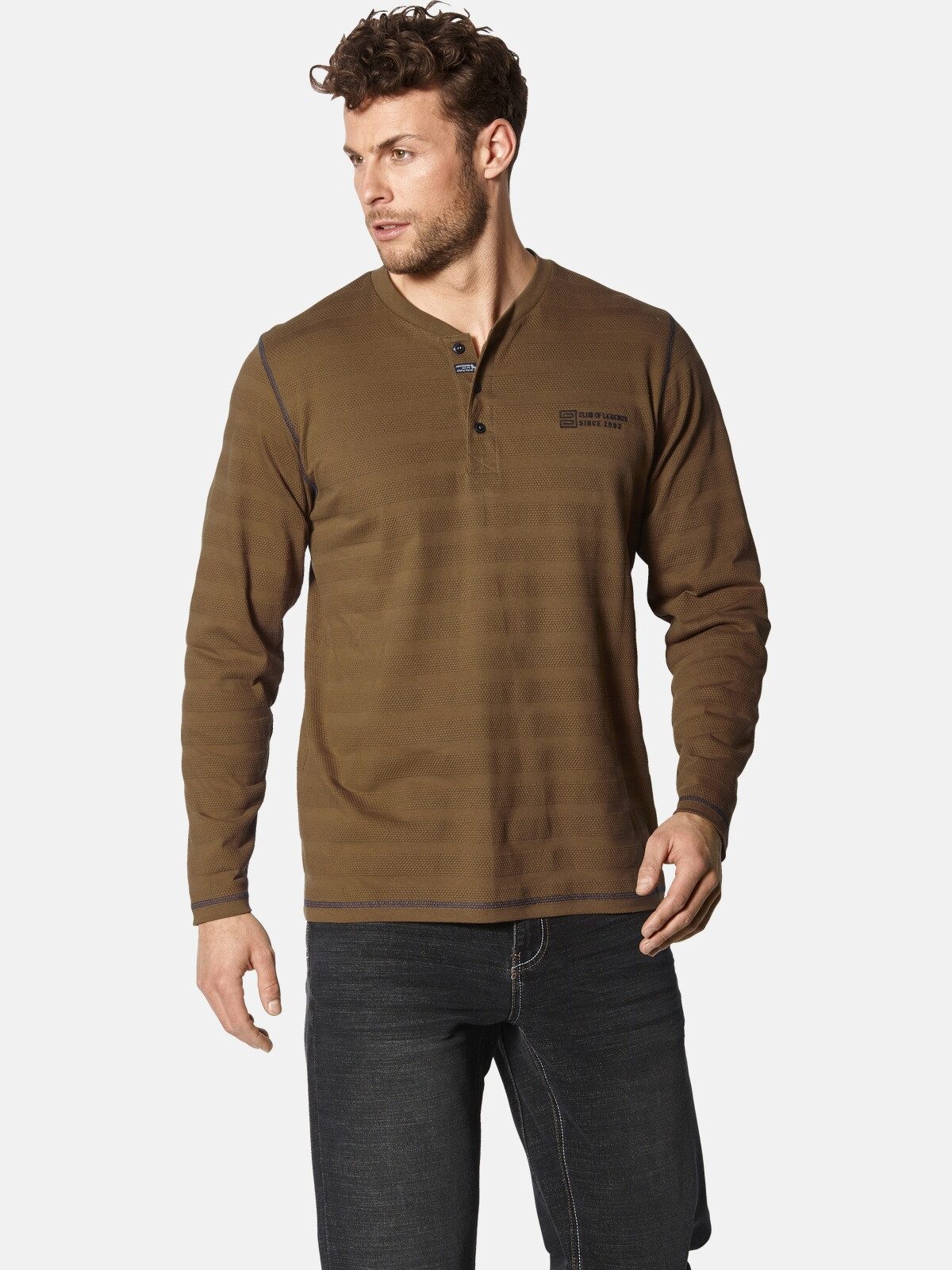 Babista Langarmshirt LUIMONO im dezenten Jacquardmuster günstig online kaufen