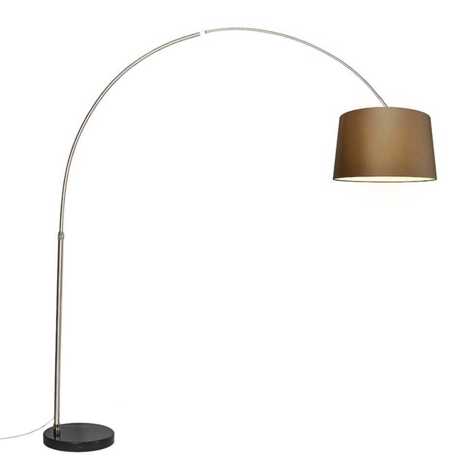 Qazqa Stehlampe Booglamp XXL, ohne Leuchtmittel, günstig online kaufen