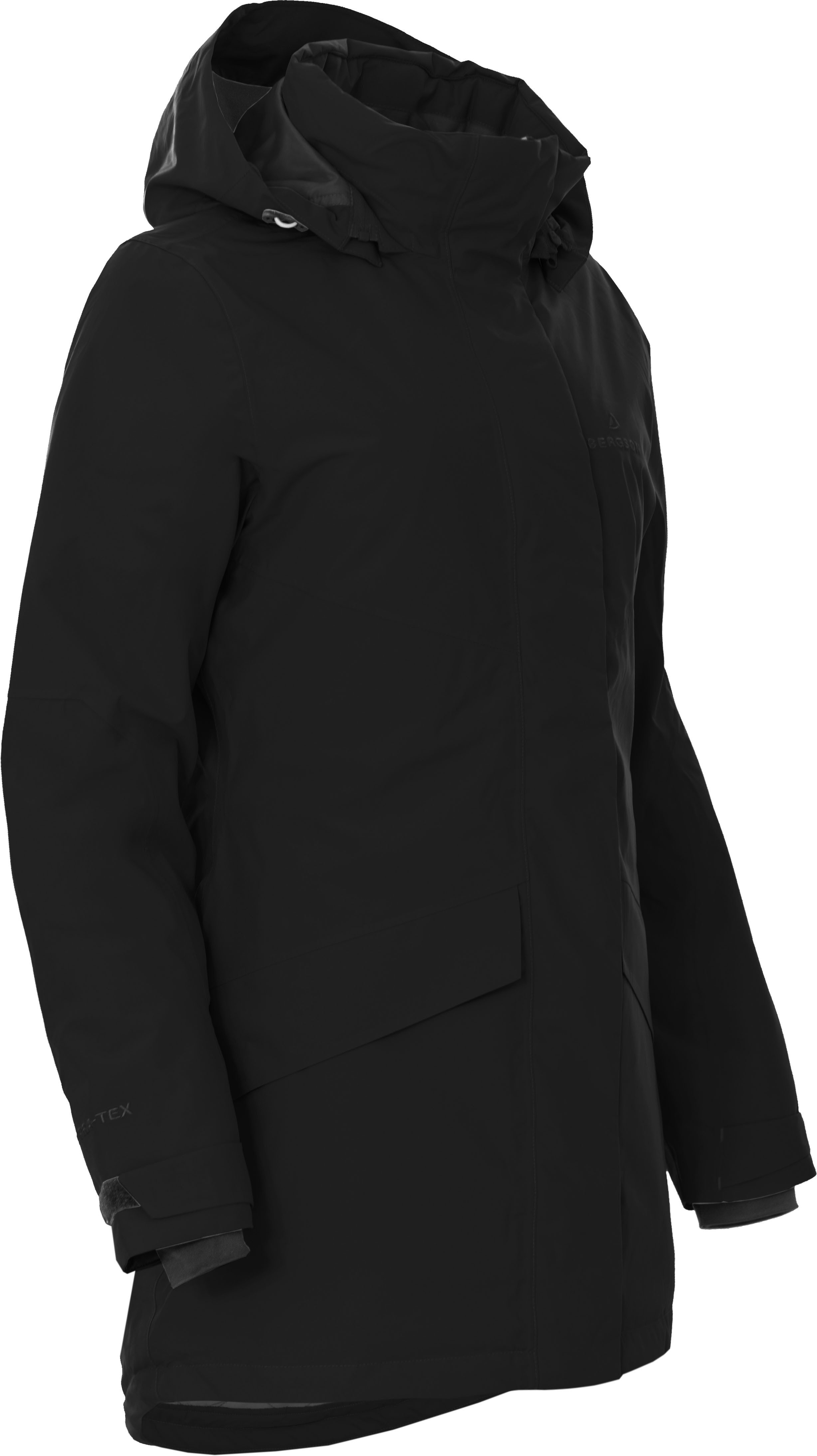 Bergson Winterjacke TUUSULA Damen Winterparka, warm wattiert, 20000 mm Wassersäule, Normalgrößen
