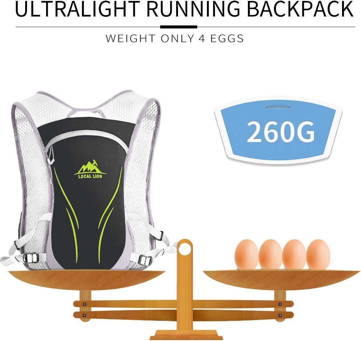 Fahrradrucksack 3L Herren Damen Laufrucksack / Trinkrucksack / wasserdicht