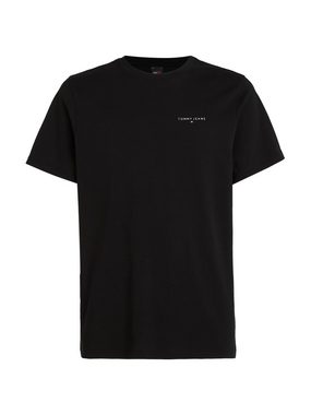 Tommy Jeans T-Shirt TJM SLIM LINEAR CHEST TEE EXT mit Logoschriftzug