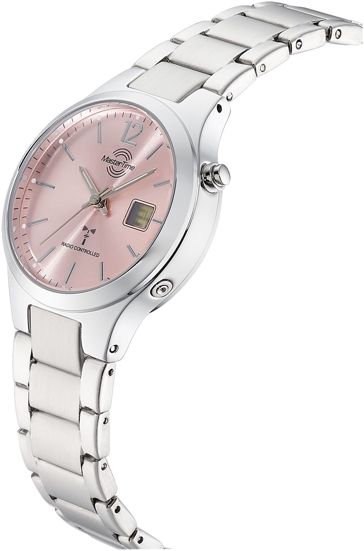 MASTER TIME Funkuhr MTLA-10914-81M, Quarzuhr, Armbanduhr, Damenuhr, Edelsta günstig online kaufen