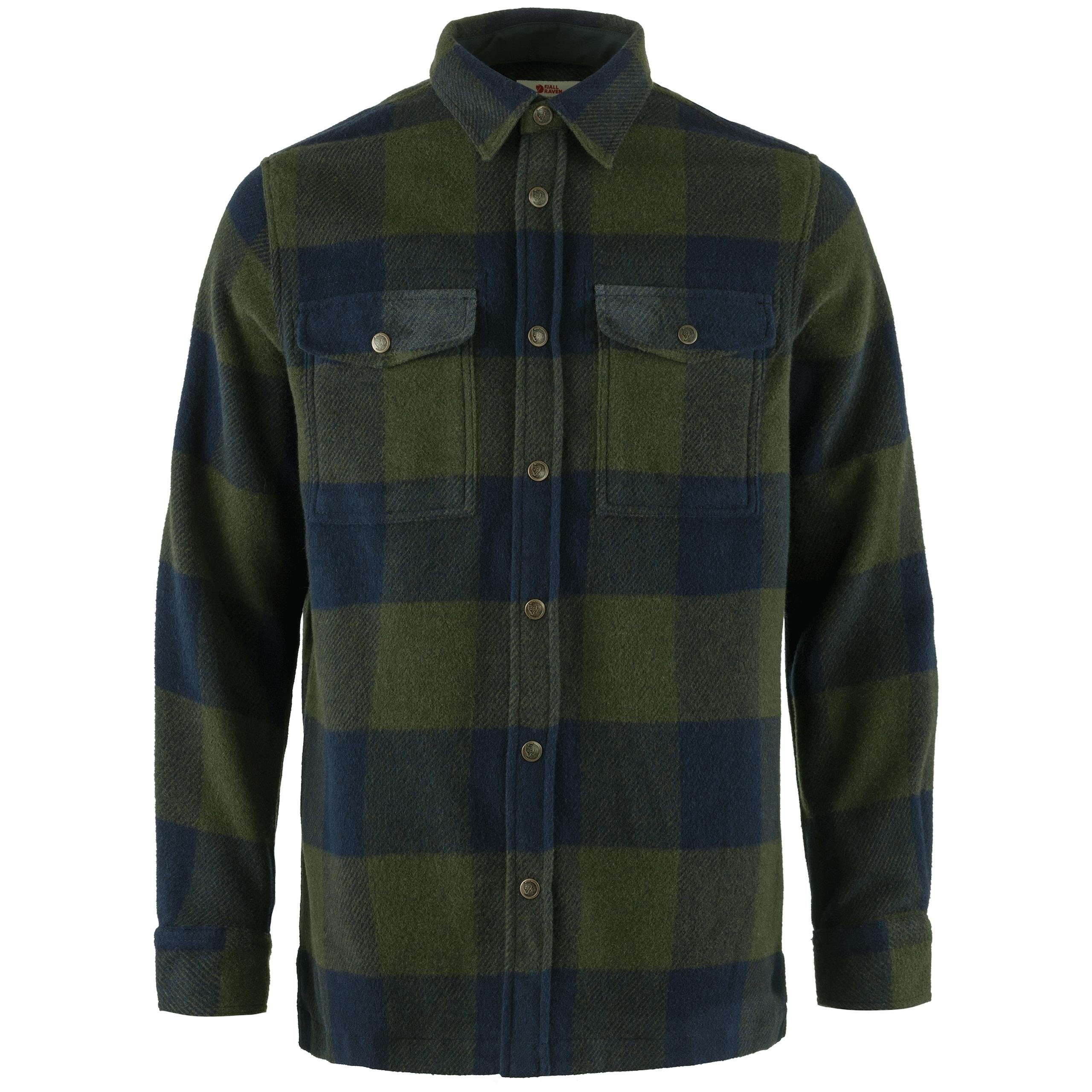 Flanellhemd Fjällräven Canada Shirt Langarm-Flanellhemd Herren