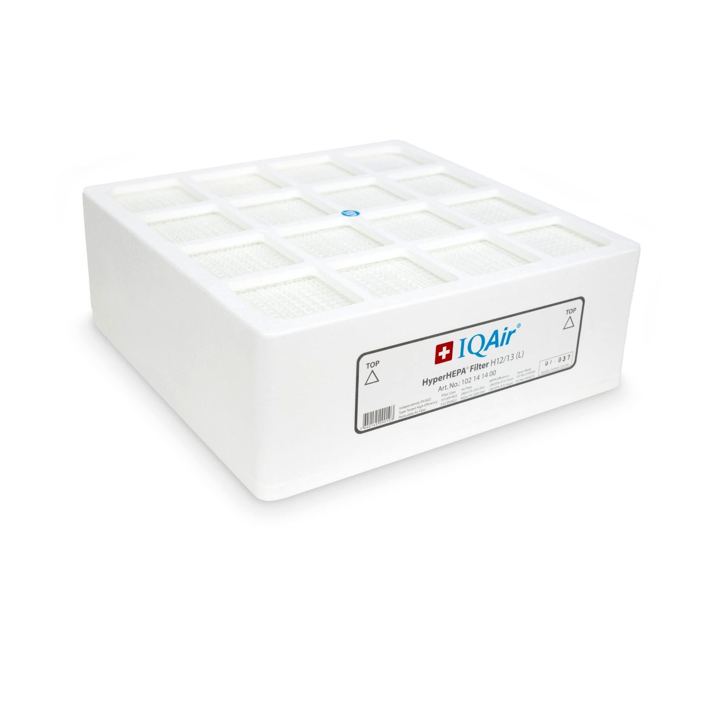 IQAir Ersatzfilter HealthPro Series HyperHEPA Filter H12/H13, Zubehör für IQAir HealthPro 250, IQAir HealthPro 250 XE Luftreiniger, Original IQAir Ersatzfilter
