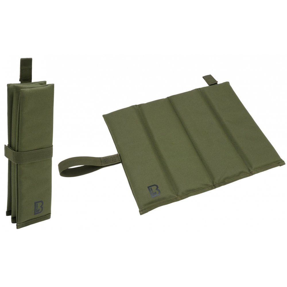 Brandit Thermositzkissen Sit Mat Folded olive Gr. OS, Packung, Schutz vor Kälte, Nässe und Schmutz