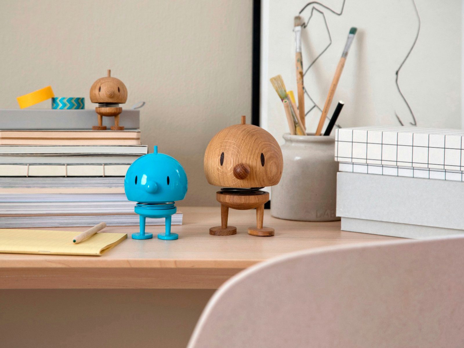 HOPTIMIST Dekofigur Bumble S oak 7,6cm günstig online kaufen