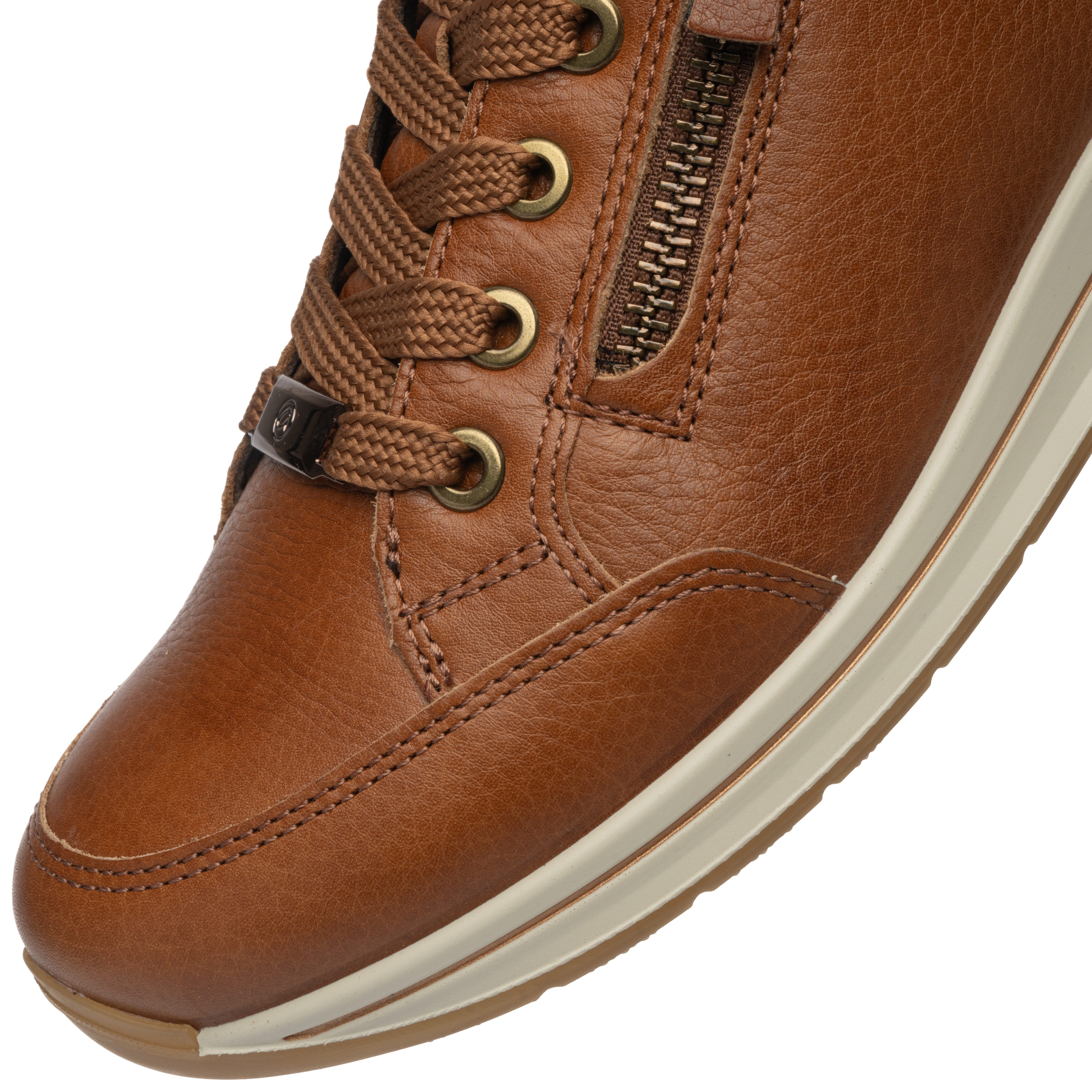 Ara OSAKA Plateausneaker Freizeitschuh, Halbschuh, Schnürer mit Logoprägung, Weite H