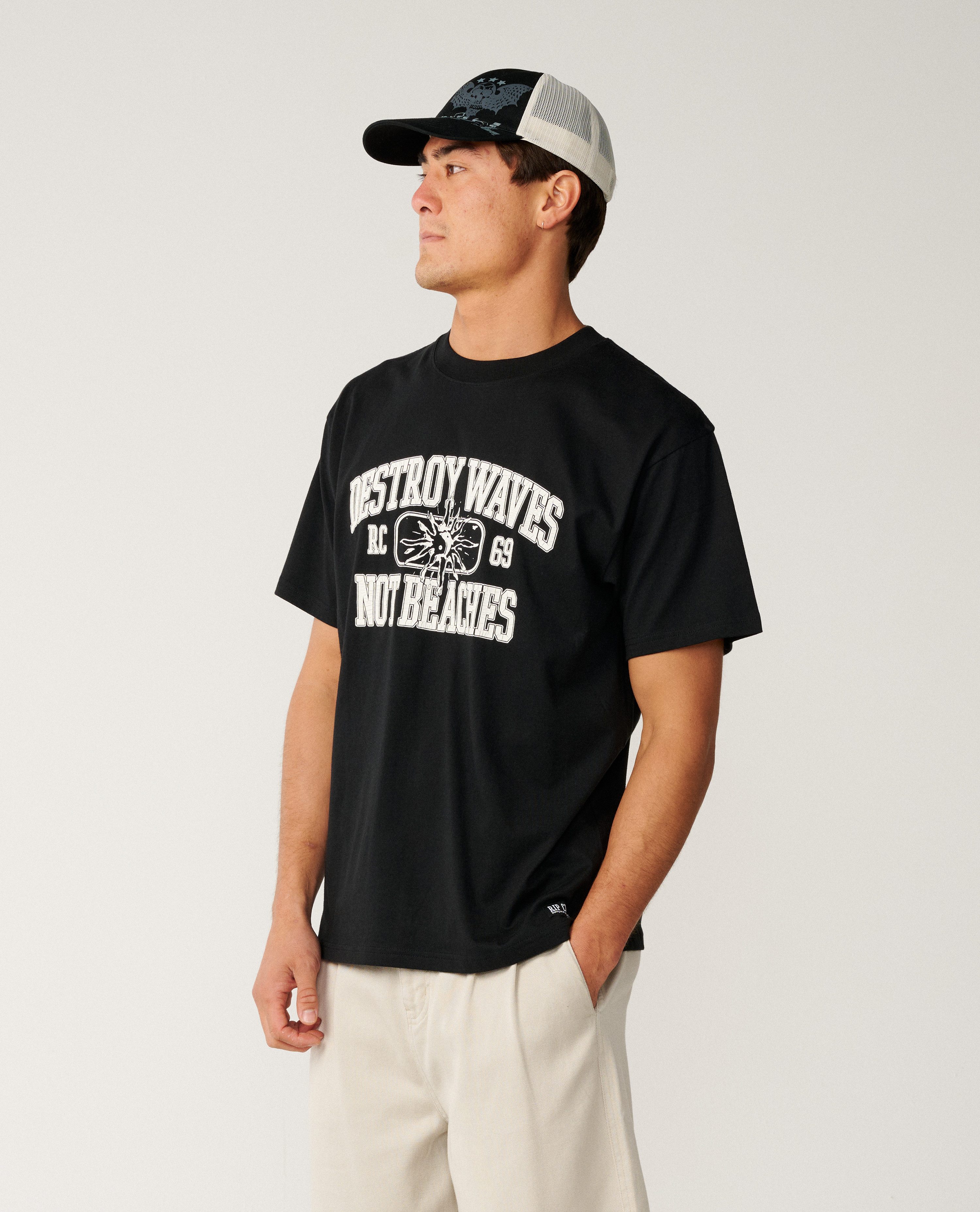 Rip Curl T-Shirt Rip Curl Disorder Destroy Waves Loose T-Shirt