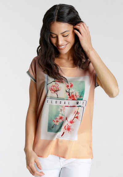 Laura Scott Shirtbluse mit Fotoprint