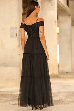 Modabout Abendkleid Langes Maxikleid Sommerkleid für Damen - NELB0553D8836SYH (1-tlg)