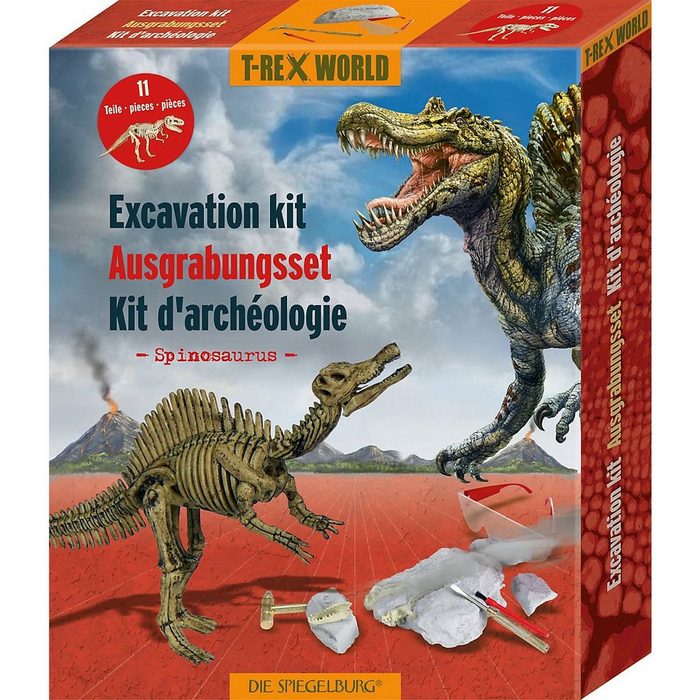 Spiegelburg Lernspielzeug Ausgrabungsset Spinosaurus T-Rex World