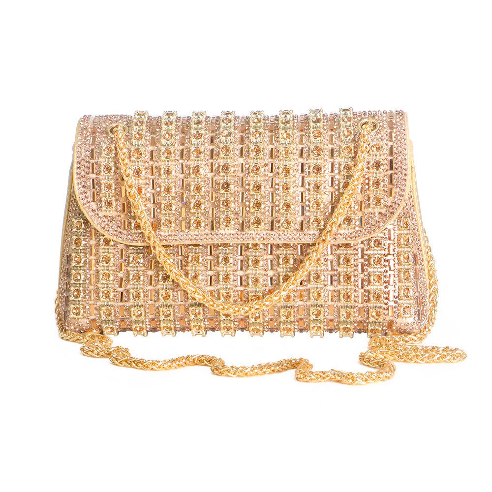 Clutch Damen Abendhandtaschen Strass Geldbörse Kristall Abend Clutch