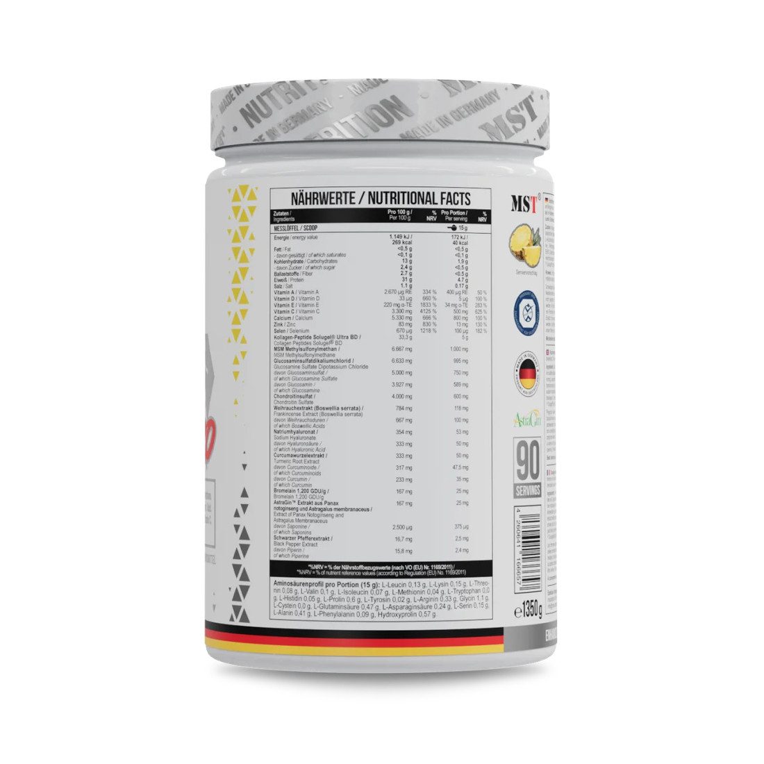 MST Nutrition - Flex Pro 1350g Pulver, 1350 g