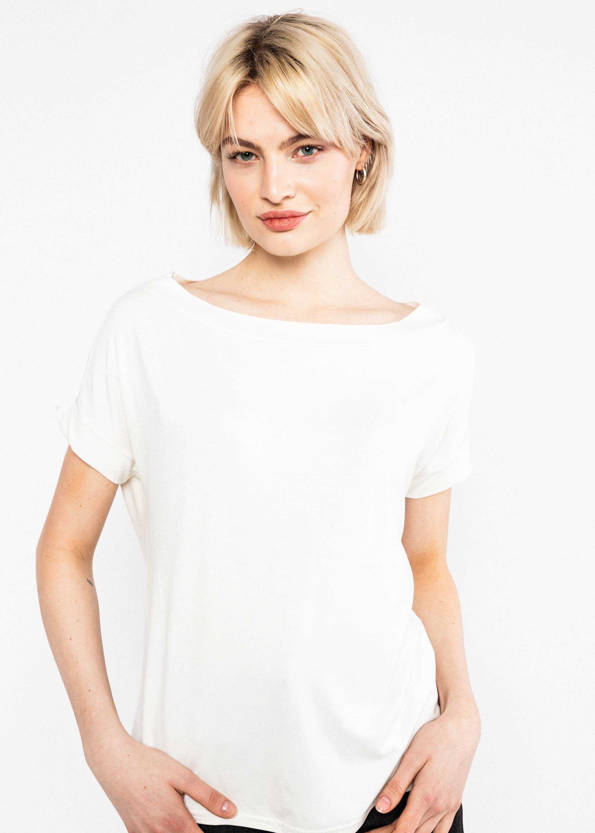 Blutsgeschwister Kurzarmshirt T-Shirt Flowgirl - Shirt Damen - Top - Basicshirt - Shirt