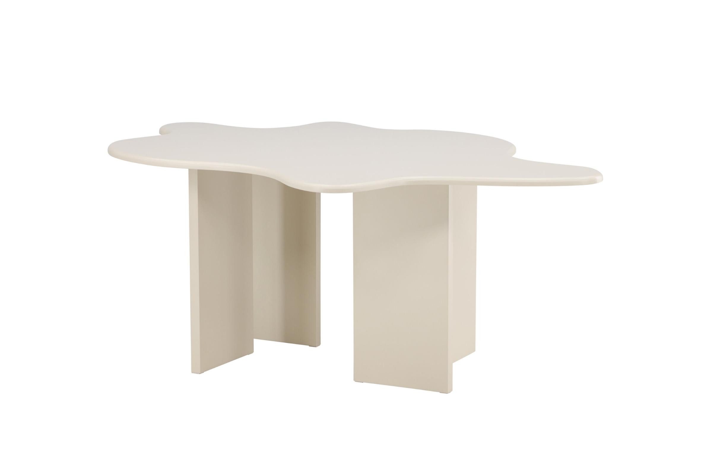Venture Home Esstisch Flower Esstisch 123x190 cm beige. (1-St)