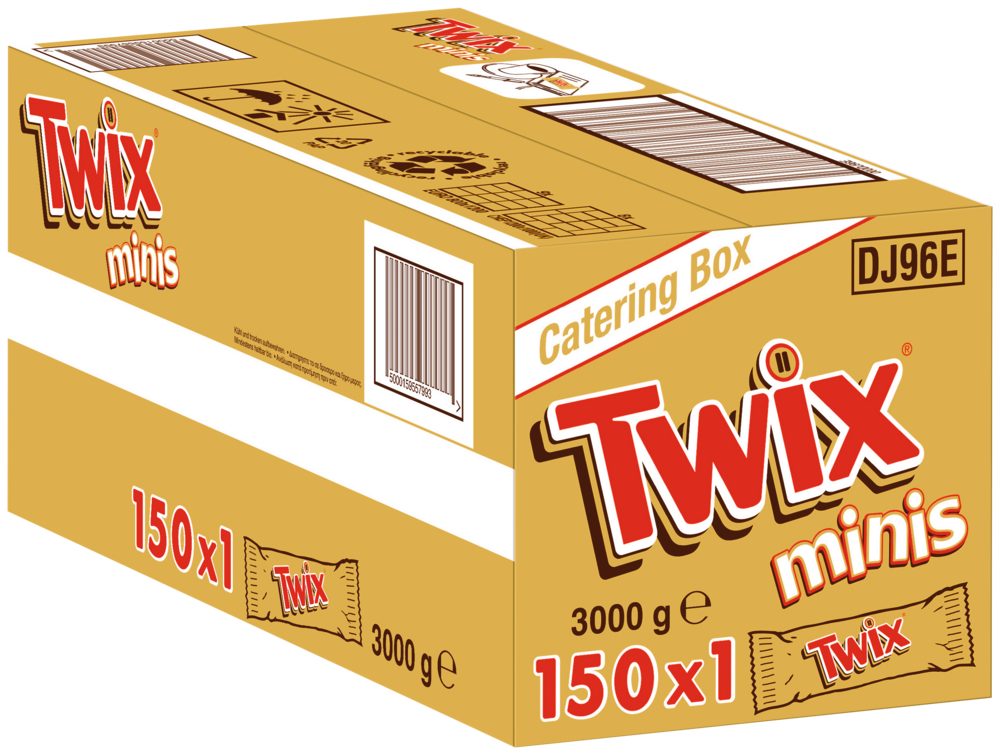 Mars GmbH Süßigkeit TWIX Minis 150x20g Catering