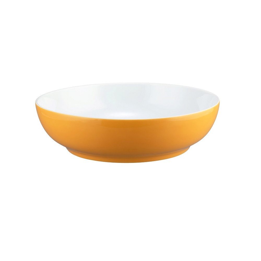 Seltmann Weiden Schüssel Seltmann Weiden Liberty Pure Colors mango orange Foodbowl 25 cm, Porzellan, (1 Foodbowl)