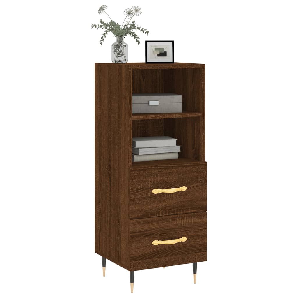 vidaXL Sideboard Sideboard Braun Eichen-Optik 34,5x34x90 günstig online kaufen